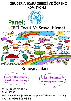 Ankara&rsquo;da "LGBTİ Çocuk ve Sosyal Hizmet" konuşulacak Kaos GL - LGBTİ+ Haber Portalı